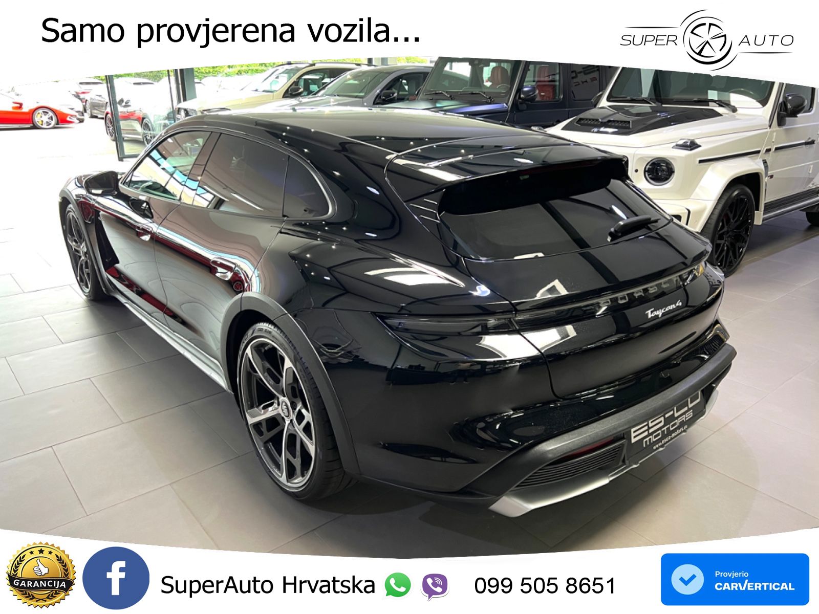 Porsche Taycan Cross Turismo 4 93.4 kWh (476 KS)