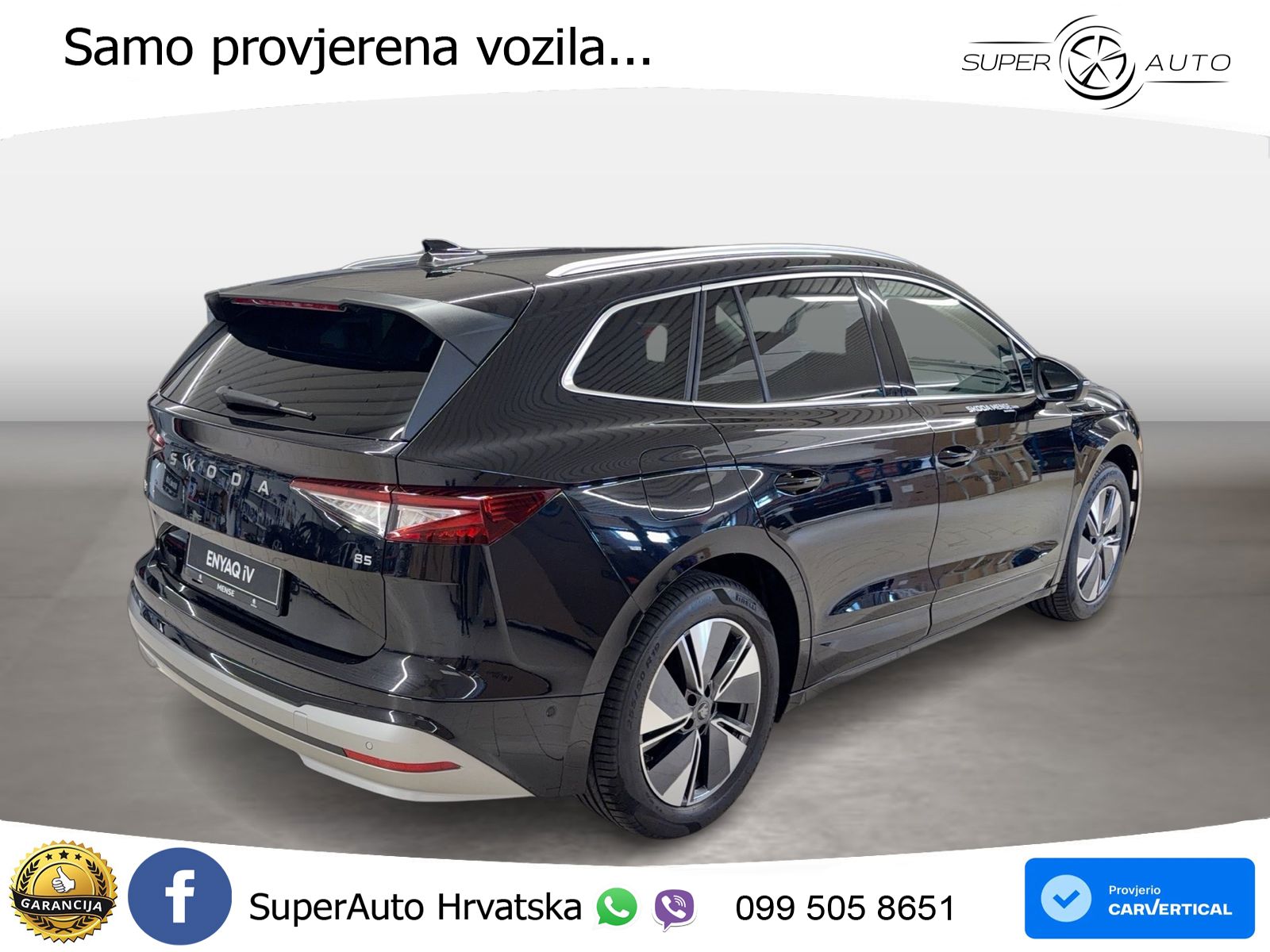 Škoda Enyaq 85 82 kWh (286 KS) Selection
