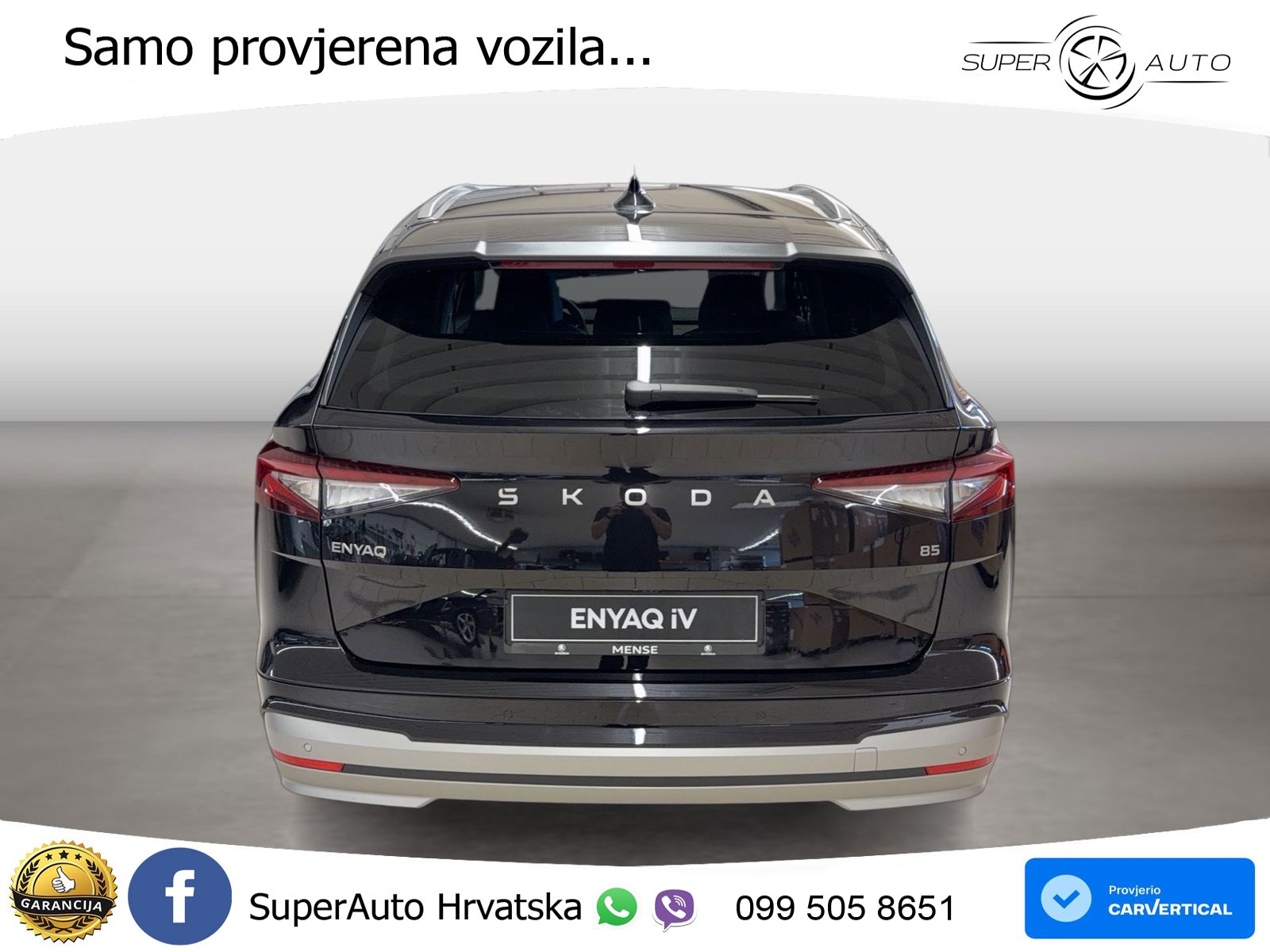 Škoda Enyaq 85 82 kWh (286 KS) Selection