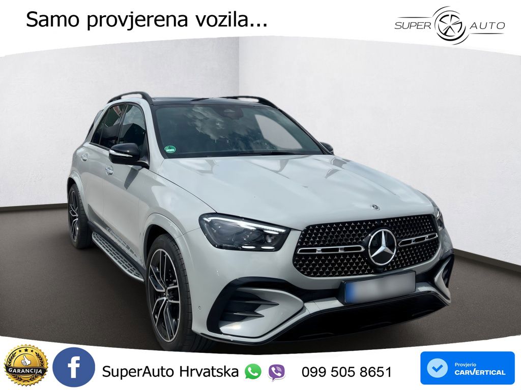 Mercedes GLE 450d (367 KS) EQ Boost 4MATIC 9G-TRONIC AMG LED+GR SJED+ACC