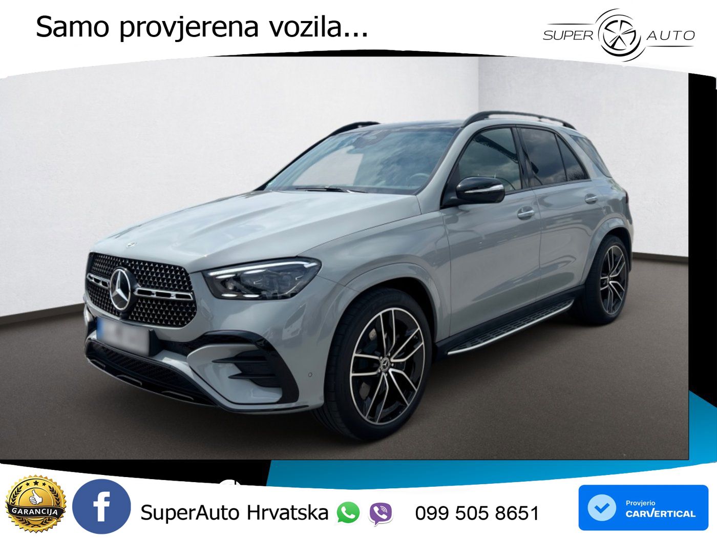 Mercedes GLE 450d (367 KS) EQ Boost 4MATIC 9G-TRONIC AMG LED+GR SJED+ACC