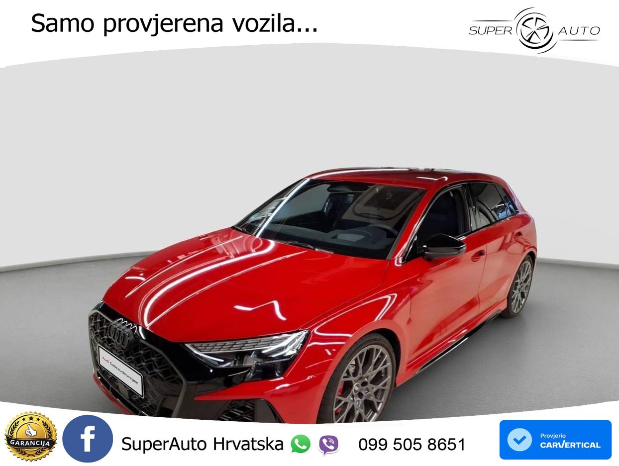 Audi RS3 Sedan 2.5 TFSI (400 KS) quattro S tronic LED+GR SJED+ACC