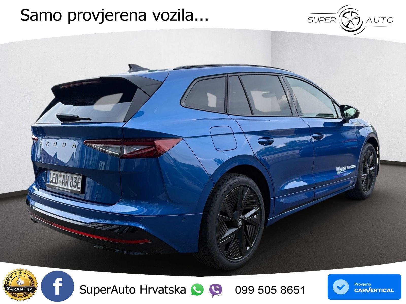 Škoda Enyaq RS 84 kWh (340 KS) AWD