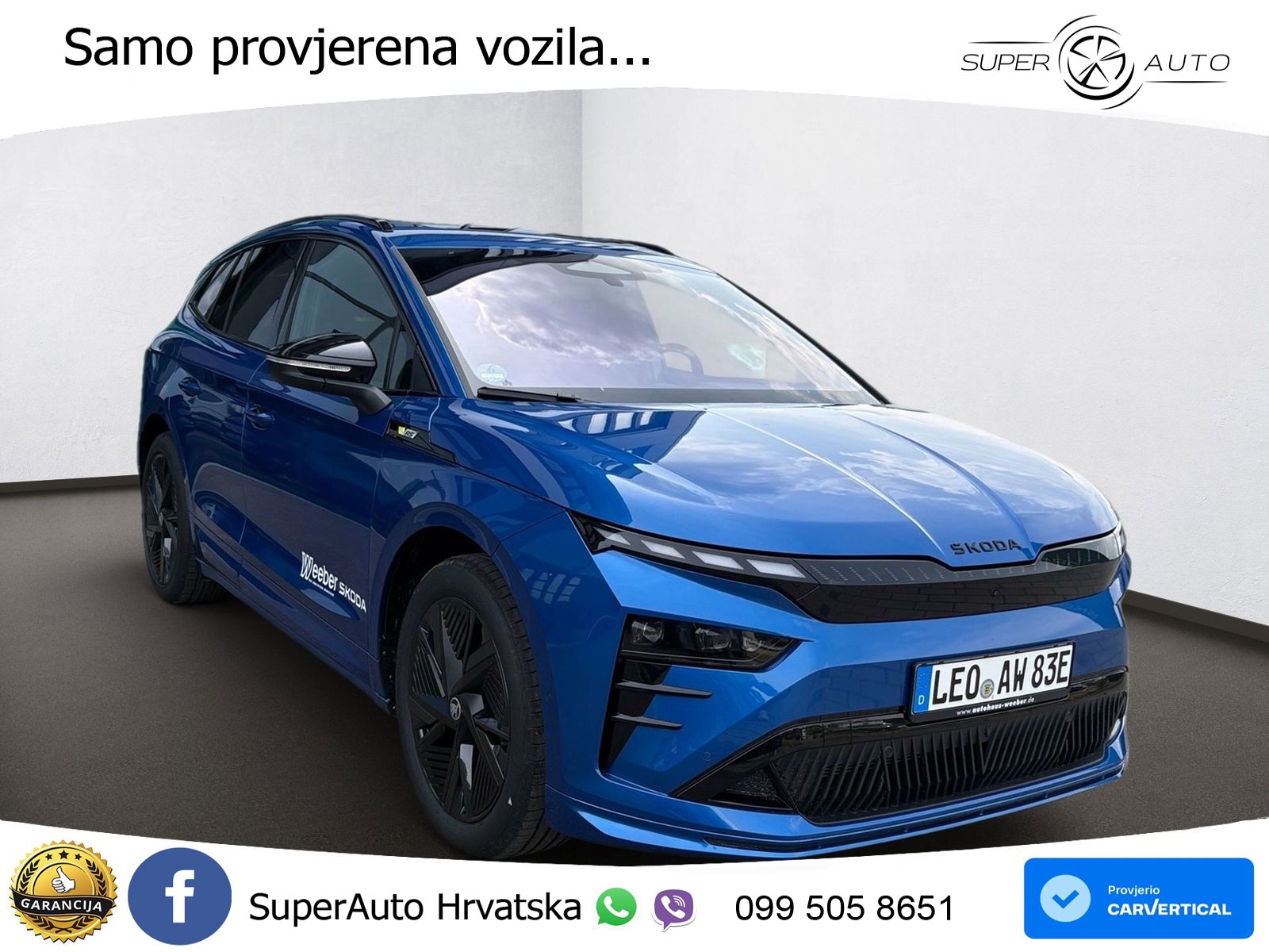 Škoda Enyaq RS 84 kWh (340 KS) AWD