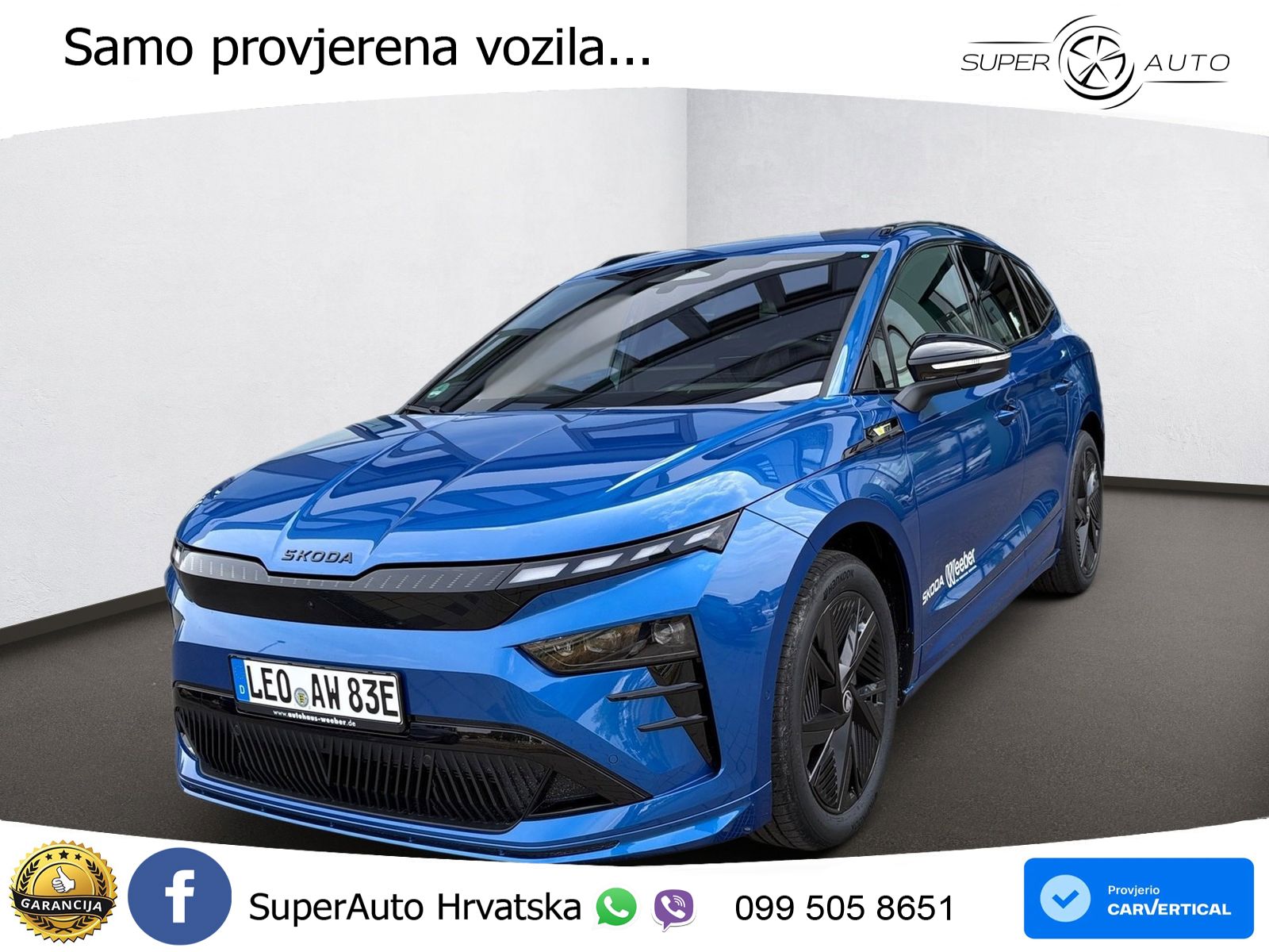 Škoda Enyaq RS 84 kWh (340 KS) AWD