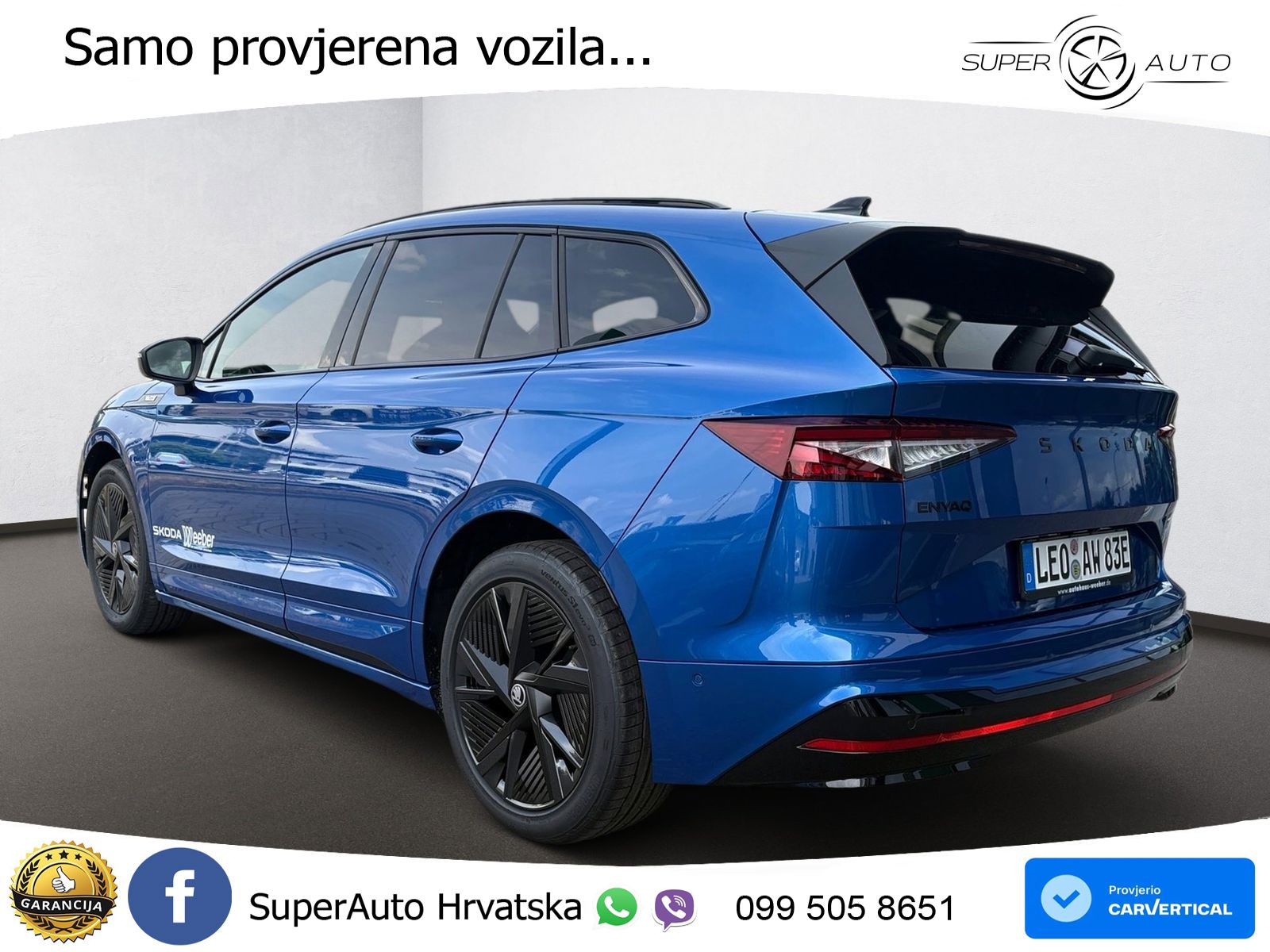 Škoda Enyaq RS 84 kWh (340 KS) AWD