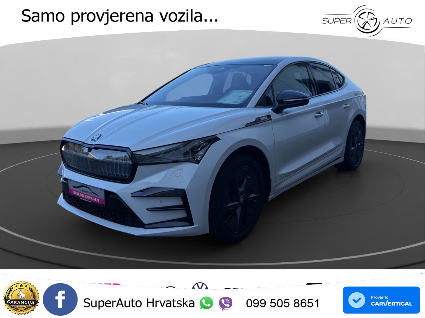 Škoda Enyaq Coupe iV RS 82 kWh (299 KS) AWD LED+GR SJED+ACC