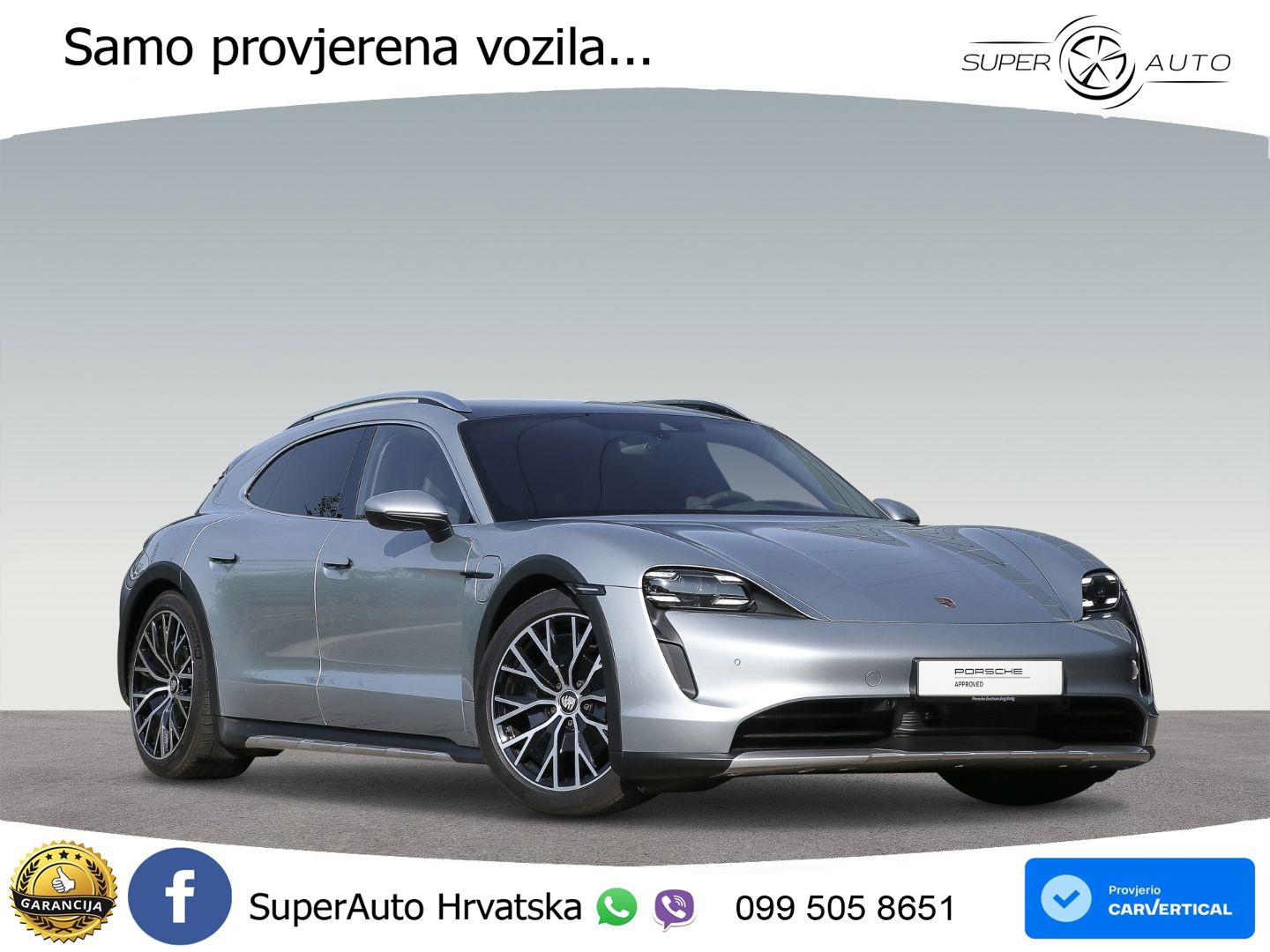 Porsche Taycan Cross Turismo 4S 93.4 kWh (571 KS)
