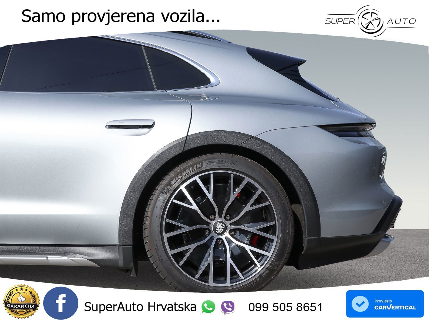 Porsche Taycan Cross Turismo 4S 93.4 kWh (571 KS)