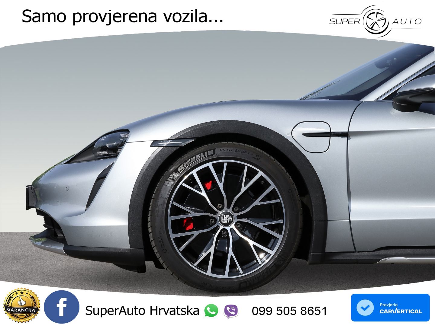 Porsche Taycan Cross Turismo 4S 93.4 kWh (571 KS)
