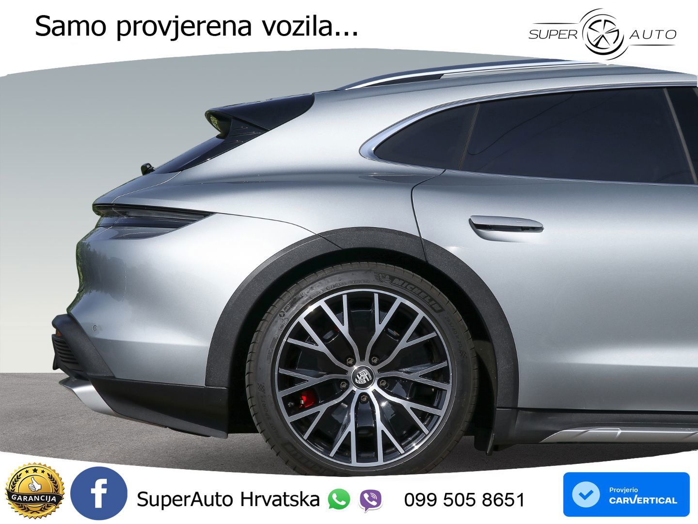 Porsche Taycan Cross Turismo 4S 93.4 kWh (571 KS)