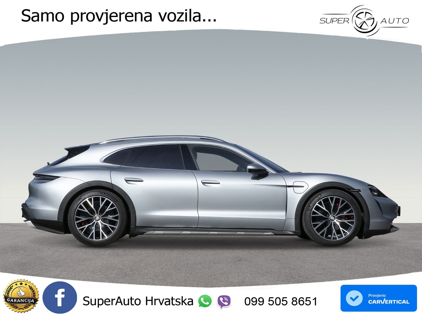 Porsche Taycan Cross Turismo 4S 93.4 kWh (571 KS)