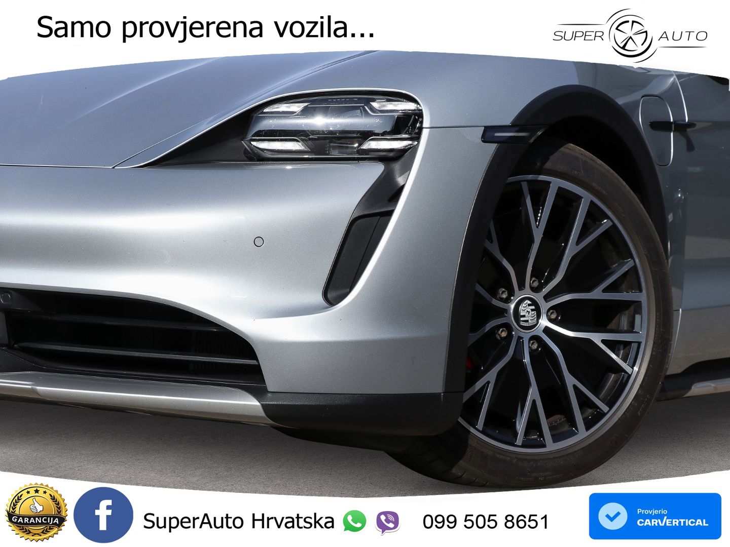 Porsche Taycan Cross Turismo 4S 93.4 kWh (571 KS)
