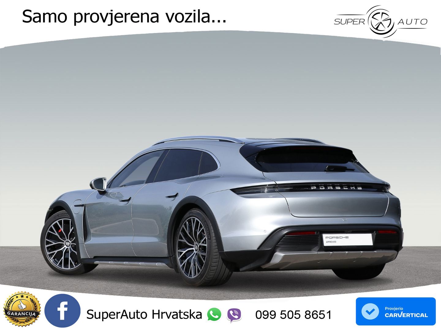 Porsche Taycan Cross Turismo 4S 93.4 kWh (571 KS)