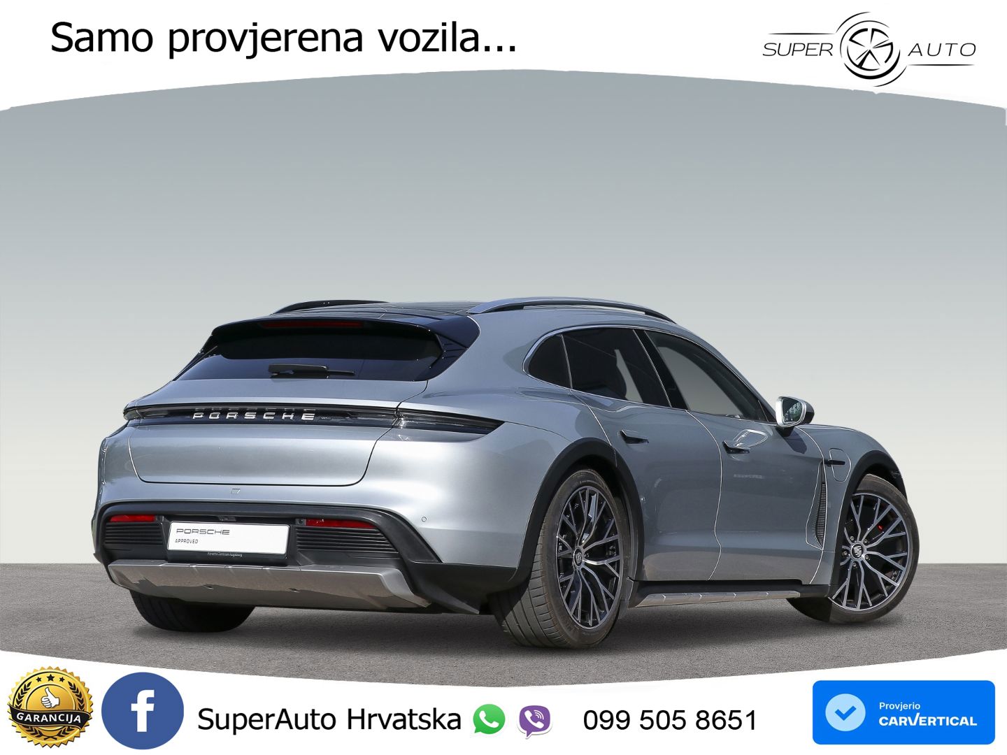Porsche Taycan Cross Turismo 4S 93.4 kWh (571 KS)