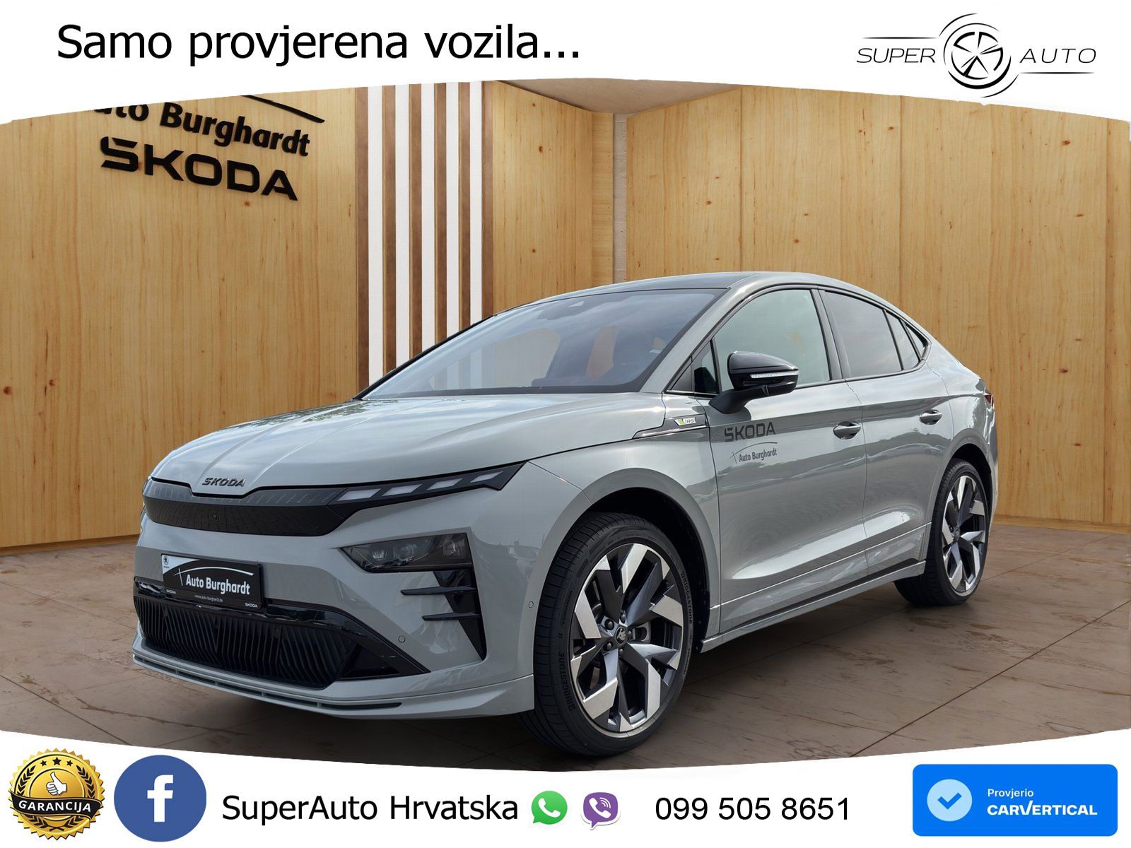 Škoda Enyaq Coupe iV RS 82 kWh (340 KS) AWD LED+GR SJED+ACC