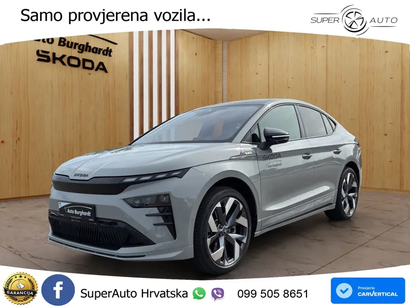 Škoda Enyaq Coupe iV RS 82 kWh (340 KS) AWD LED+GR SJED+ACC
