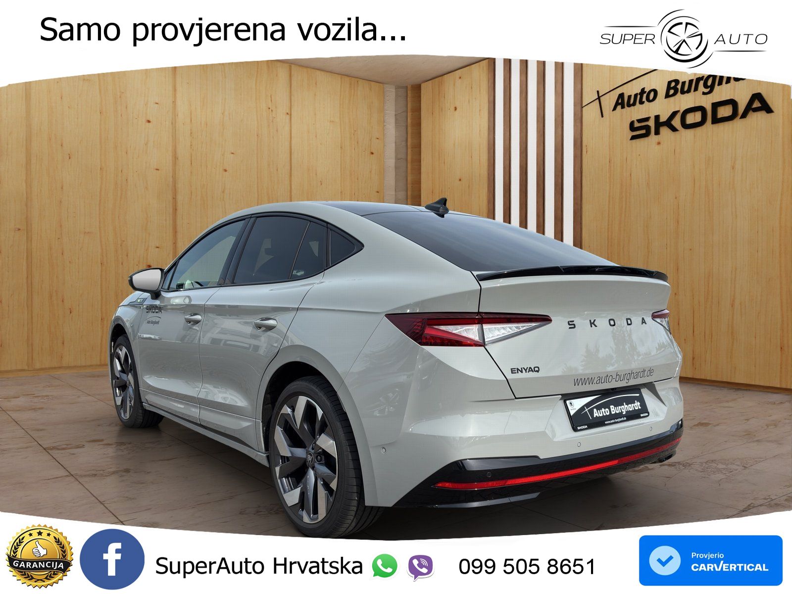 Škoda Enyaq Coupe iV RS 82 kWh (340 KS) AWD LED+GR SJED+ACC