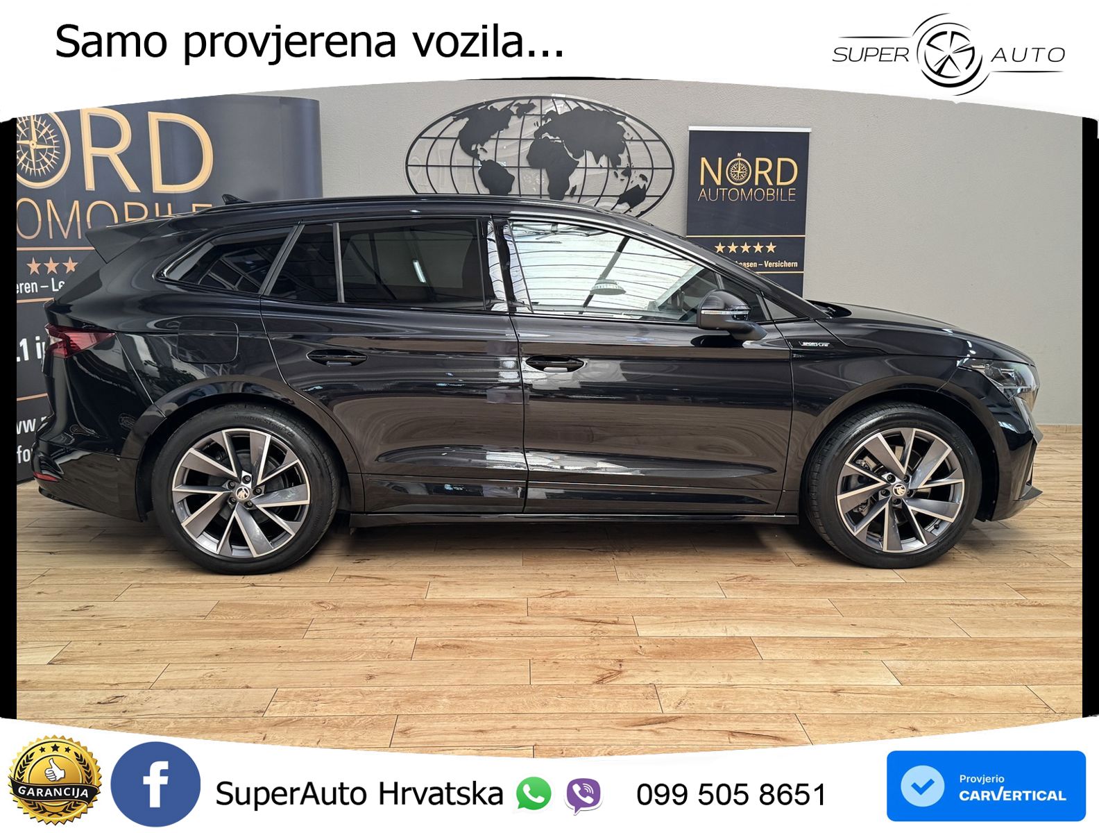 Škoda Enyaq iV 80 82 kWh (204 KS) SportLine LED+GR SJED+ACC