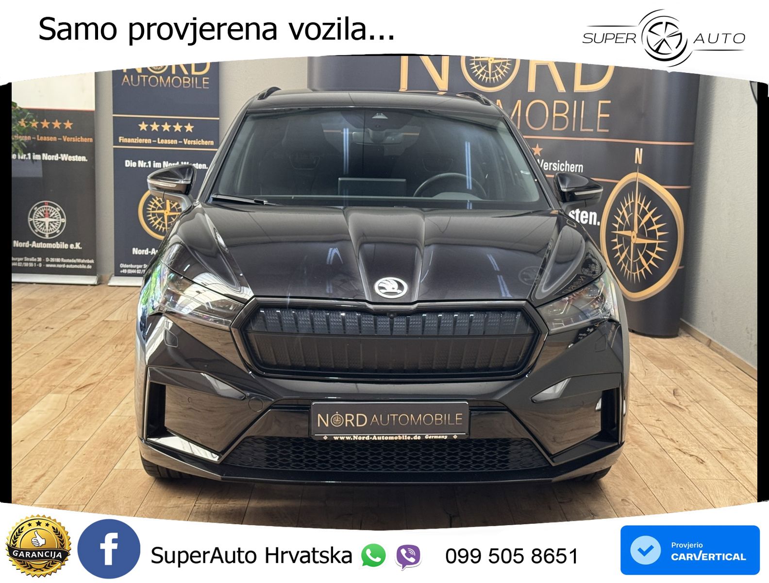 Škoda Enyaq iV 80 82 kWh (204 KS) SportLine LED+GR SJED+ACC