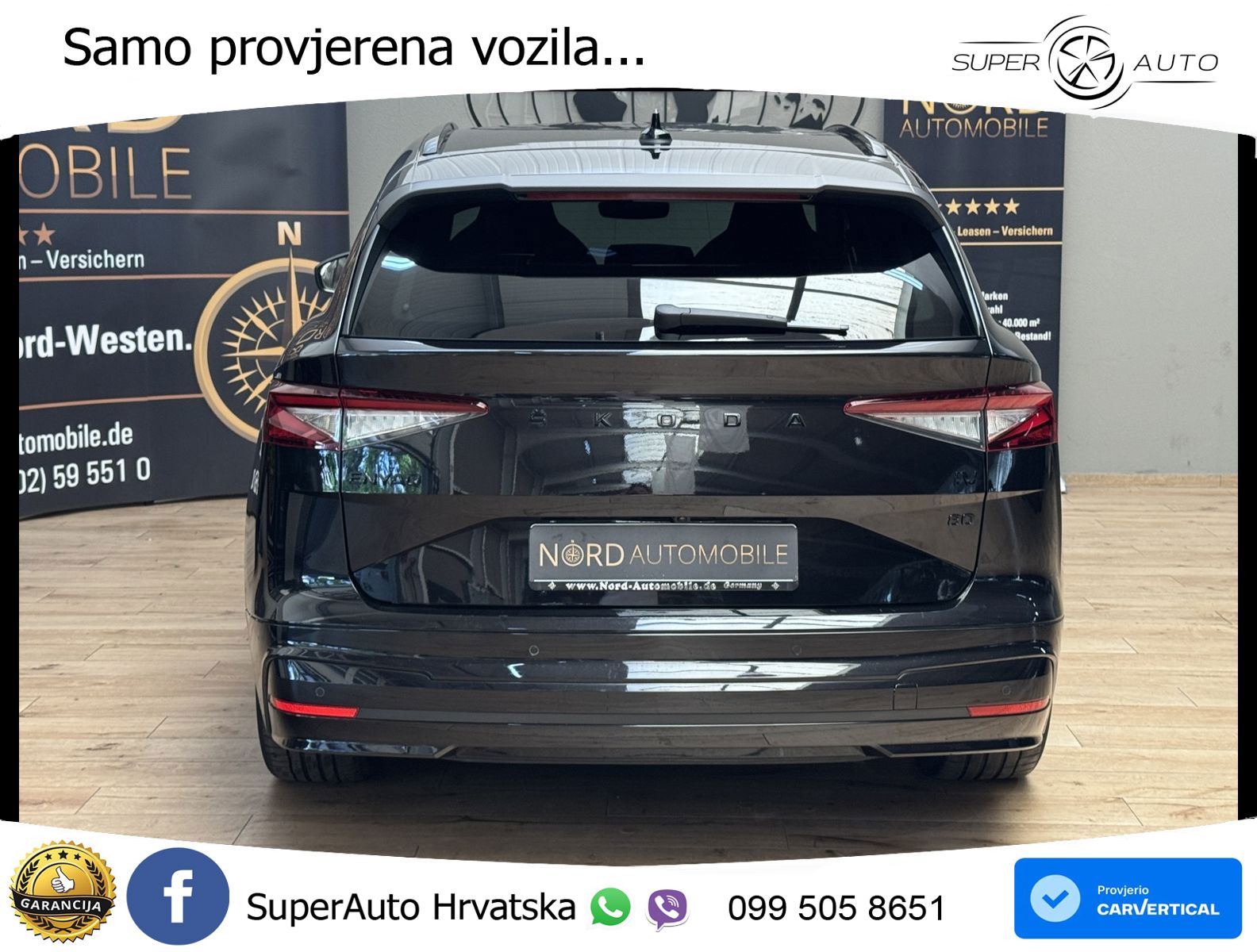 Škoda Enyaq iV 80 82 kWh (204 KS) SportLine LED+GR SJED+ACC