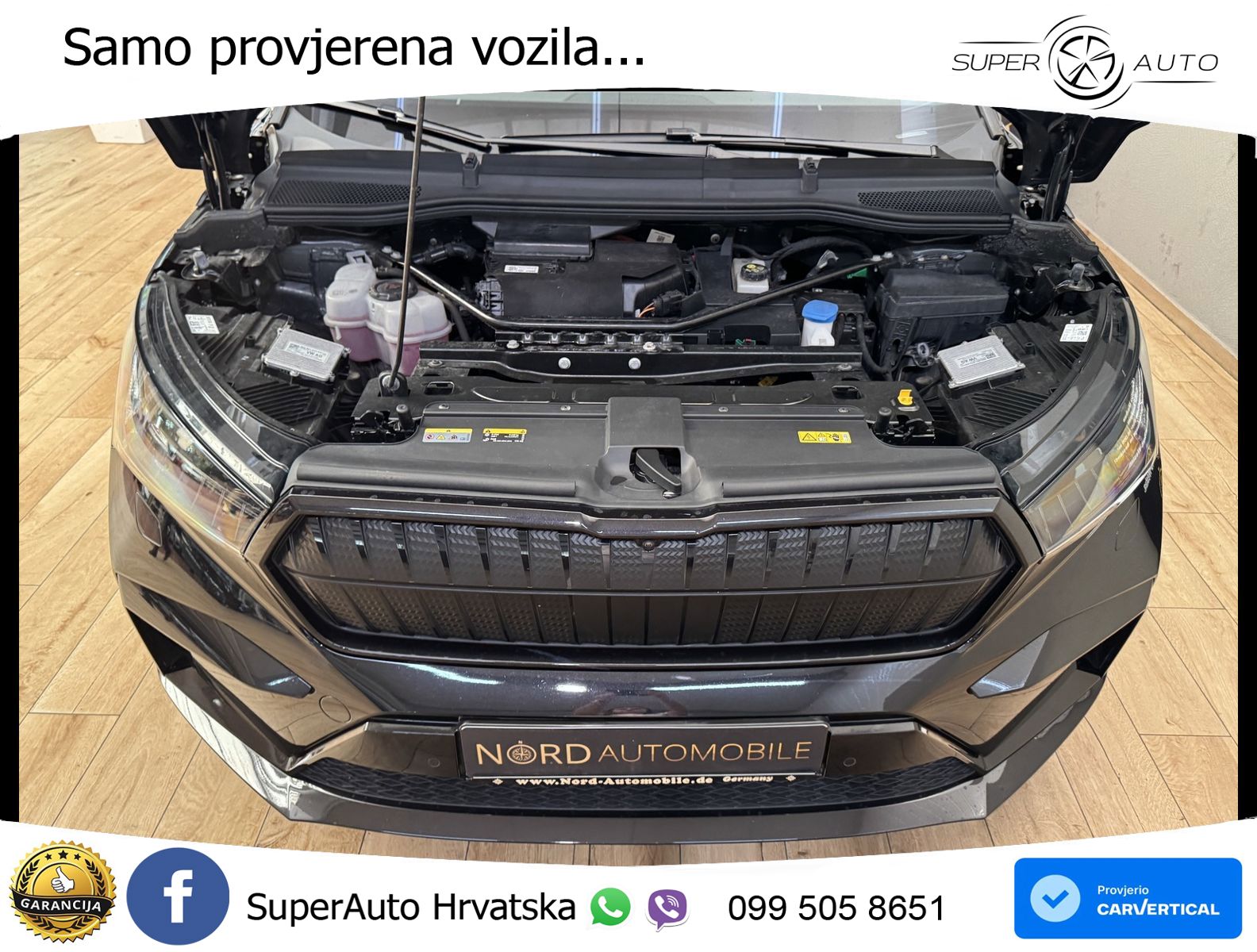 Škoda Enyaq iV 80 82 kWh (204 KS) SportLine LED+GR SJED+ACC