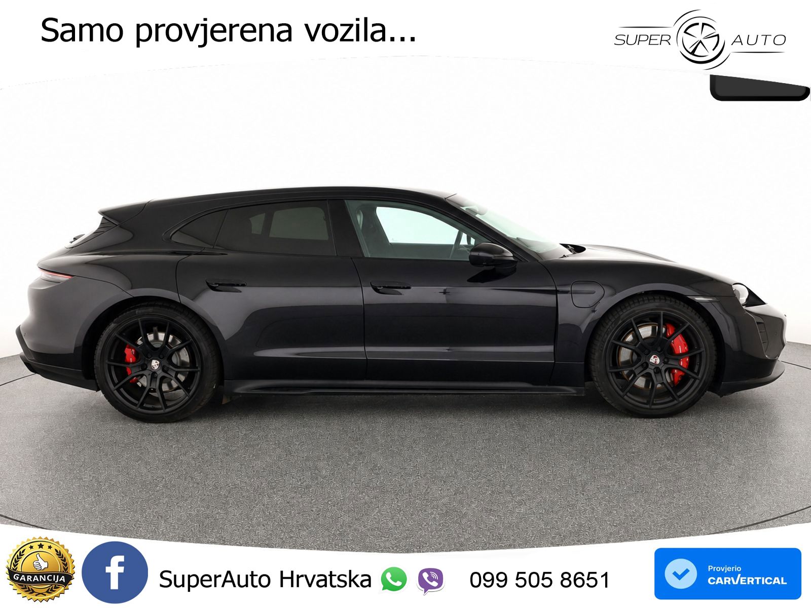 Porsche Taycan Sport Turismo GTS Performance Plus 93.4 kWh (598 KS)