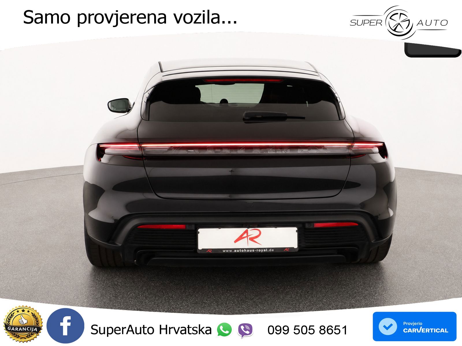 Porsche Taycan Sport Turismo GTS Performance Plus 93.4 kWh (598 KS)