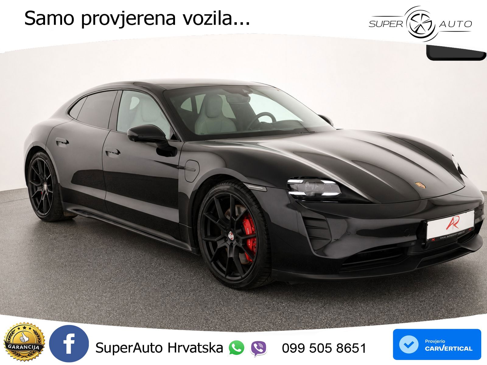 Porsche Taycan Sport Turismo GTS Performance Plus 93.4 kWh (598 KS)