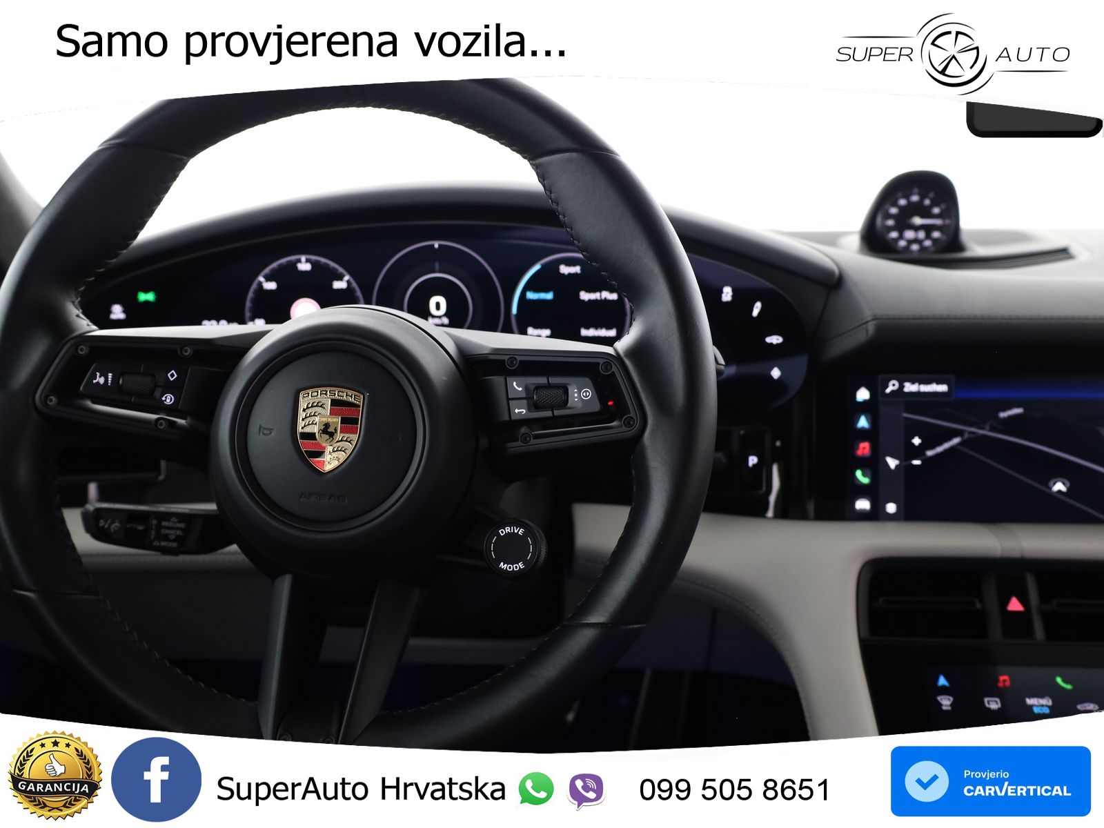 Porsche Taycan Sport Turismo GTS Performance Plus 93.4 kWh (598 KS)