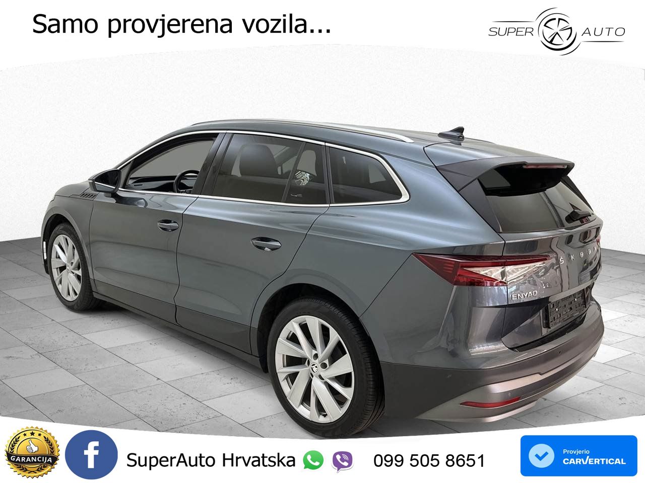 Škoda Enyaq iV 80 82 kWh (204 KS) Suite LED+GR SJED+ACC