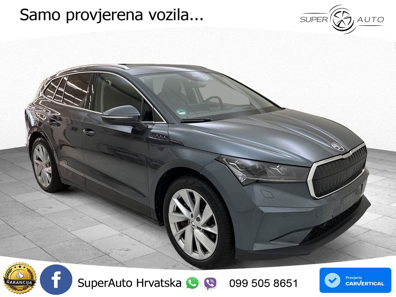 Škoda Enyaq iV 80 82 kWh (204 KS) Suite LED+GR SJED+ACC