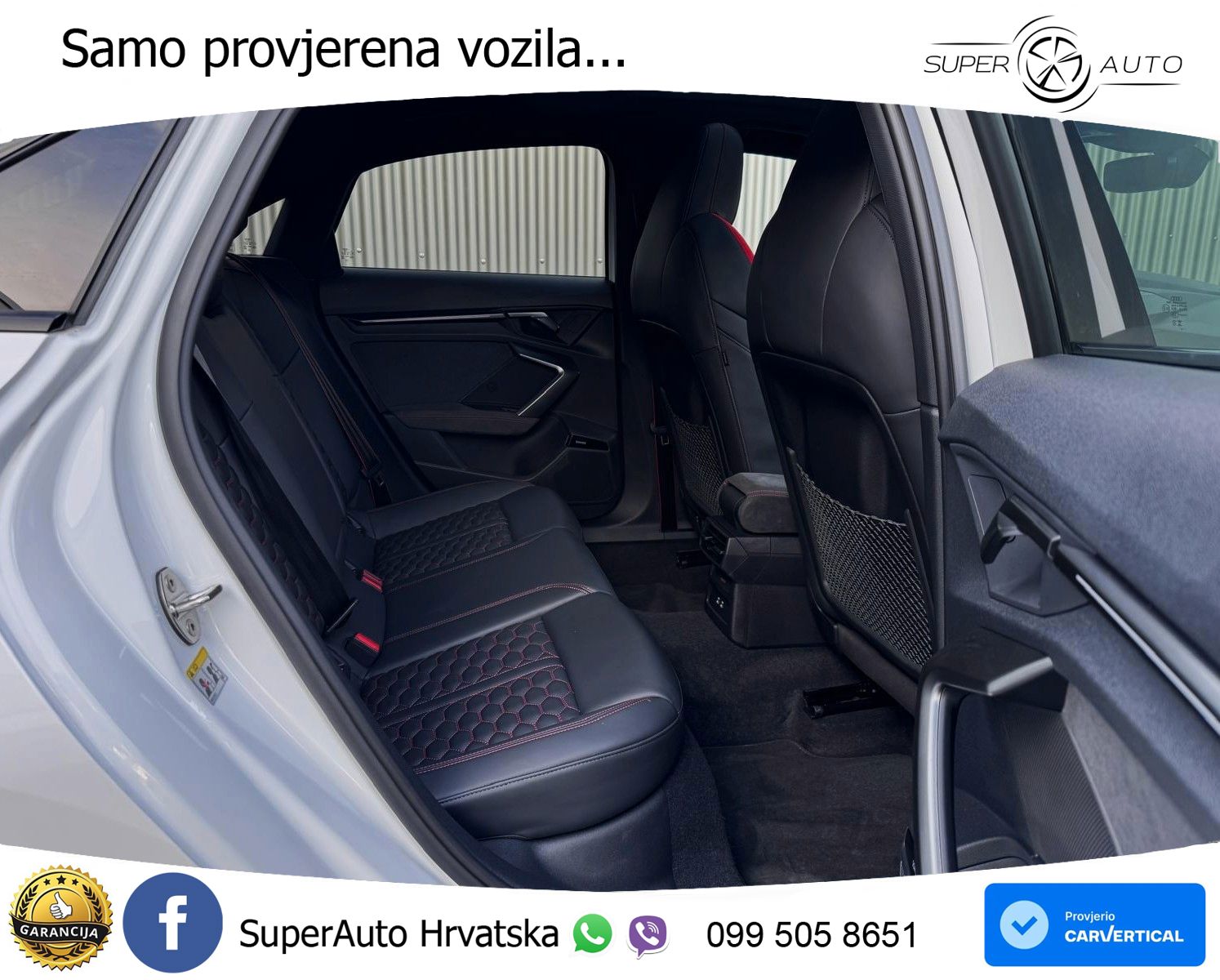 Audi RS3 Sedan 2.5 TFSI (400 KS) quattro S tronic LED+GR SJED+ACC