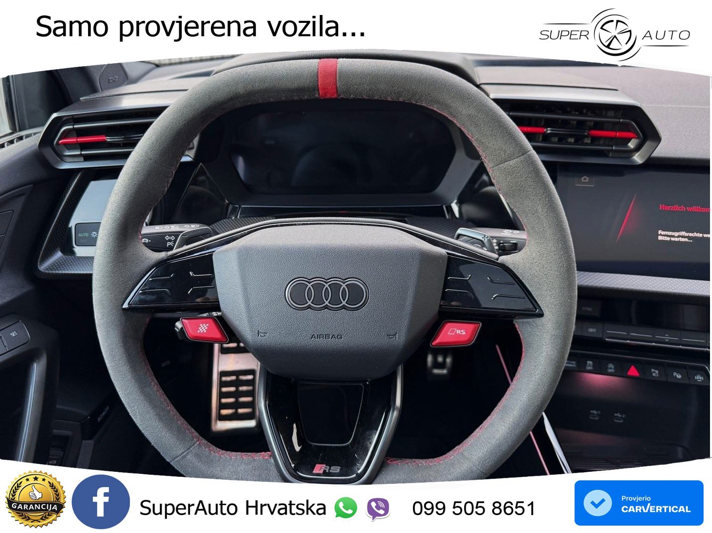 Audi RS3 Sedan 2.5 TFSI (400 KS) quattro S tronic LED+GR SJED+ACC