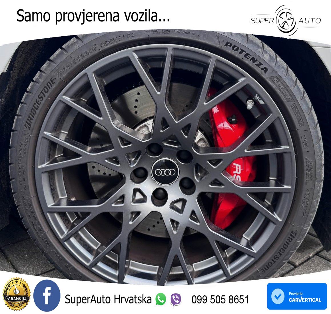 Audi RS3 Sedan 2.5 TFSI (400 KS) quattro S tronic LED+GR SJED+ACC