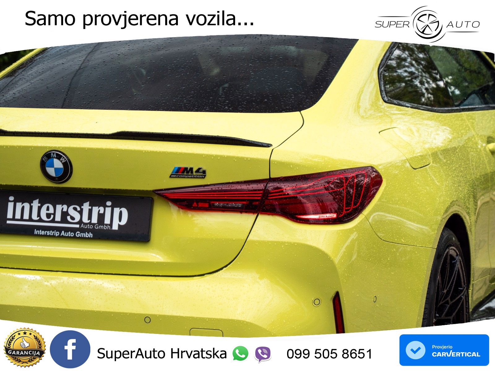 BMW M4 Competition 3.0 (530 KS) xDrive Steptronic LED+GR SJED+ACC