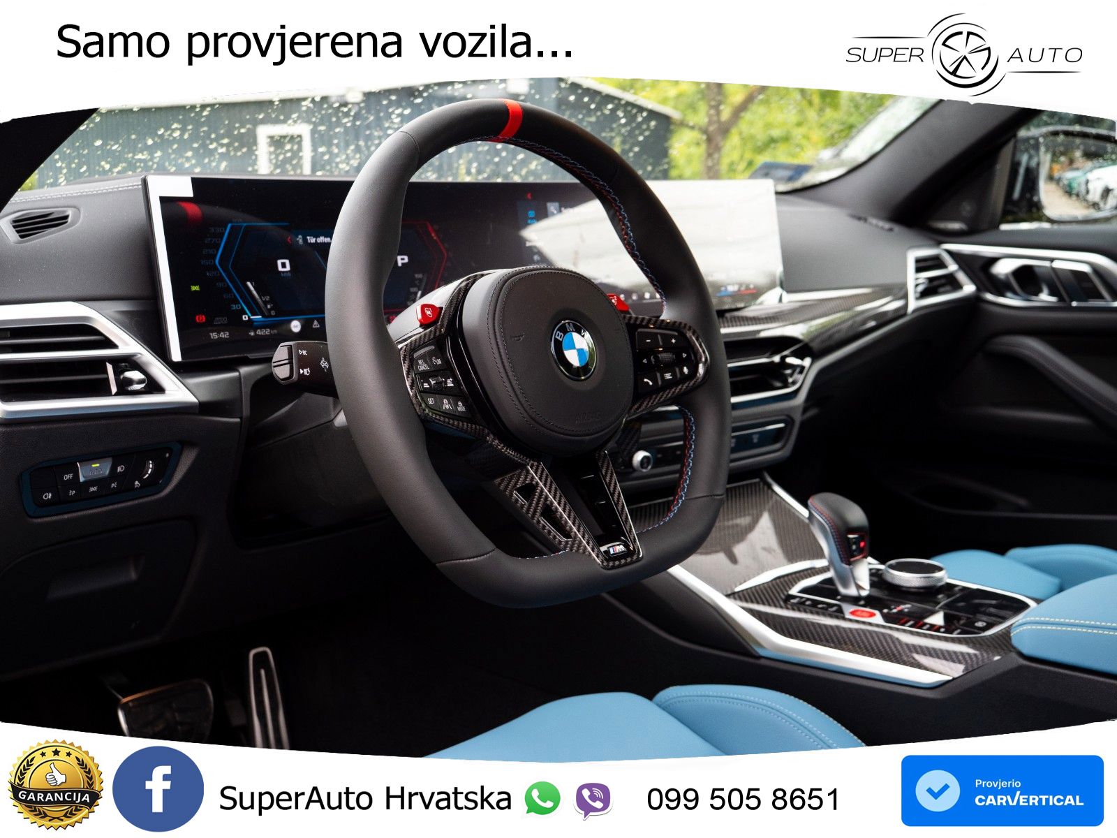 BMW M4 Competition 3.0 (530 KS) xDrive Steptronic LED+GR SJED+ACC