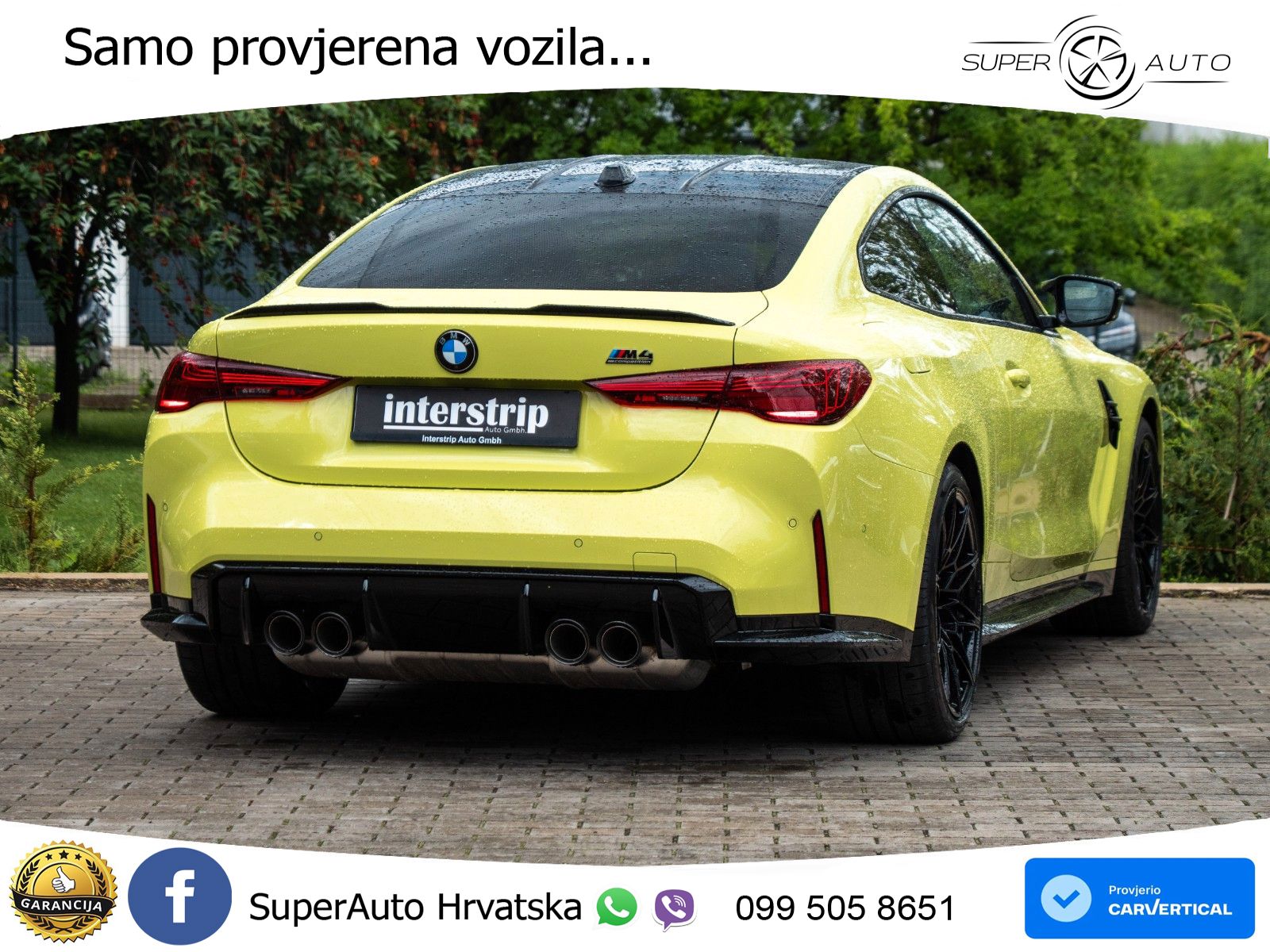 BMW M4 Competition 3.0 (530 KS) xDrive Steptronic LED+GR SJED+ACC