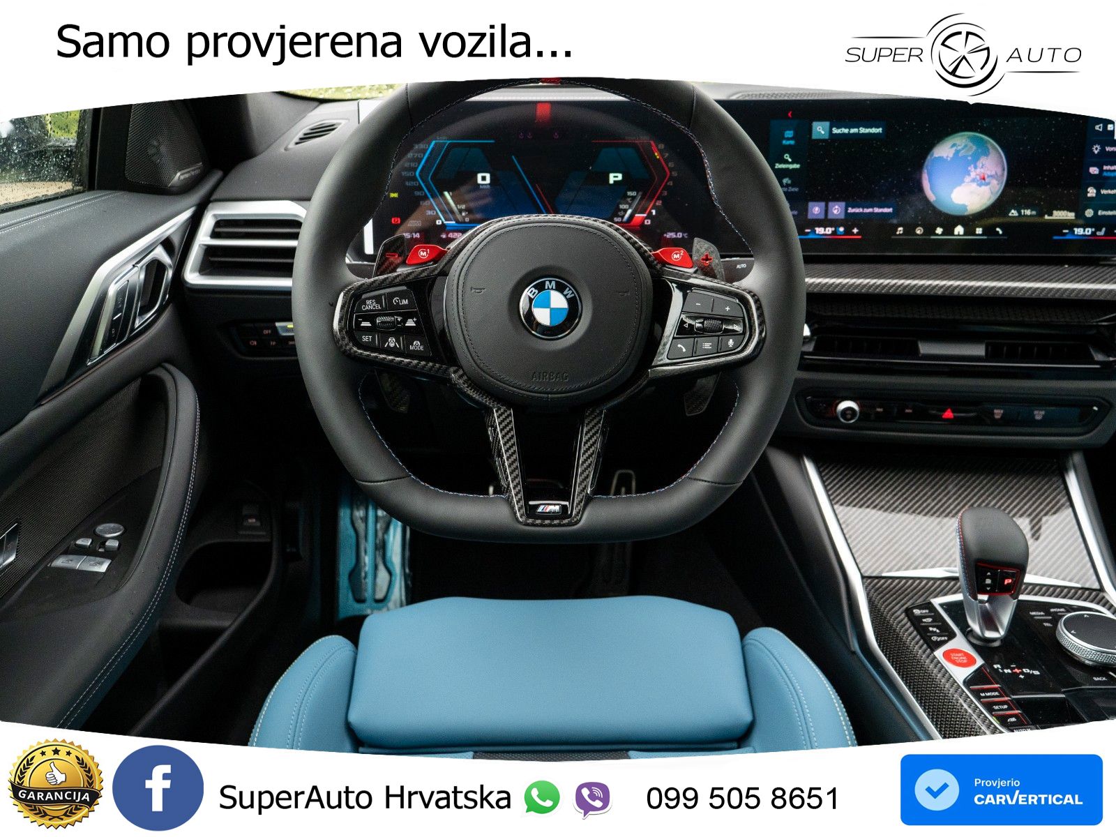BMW M4 Competition 3.0 (530 KS) xDrive Steptronic LED+GR SJED+ACC