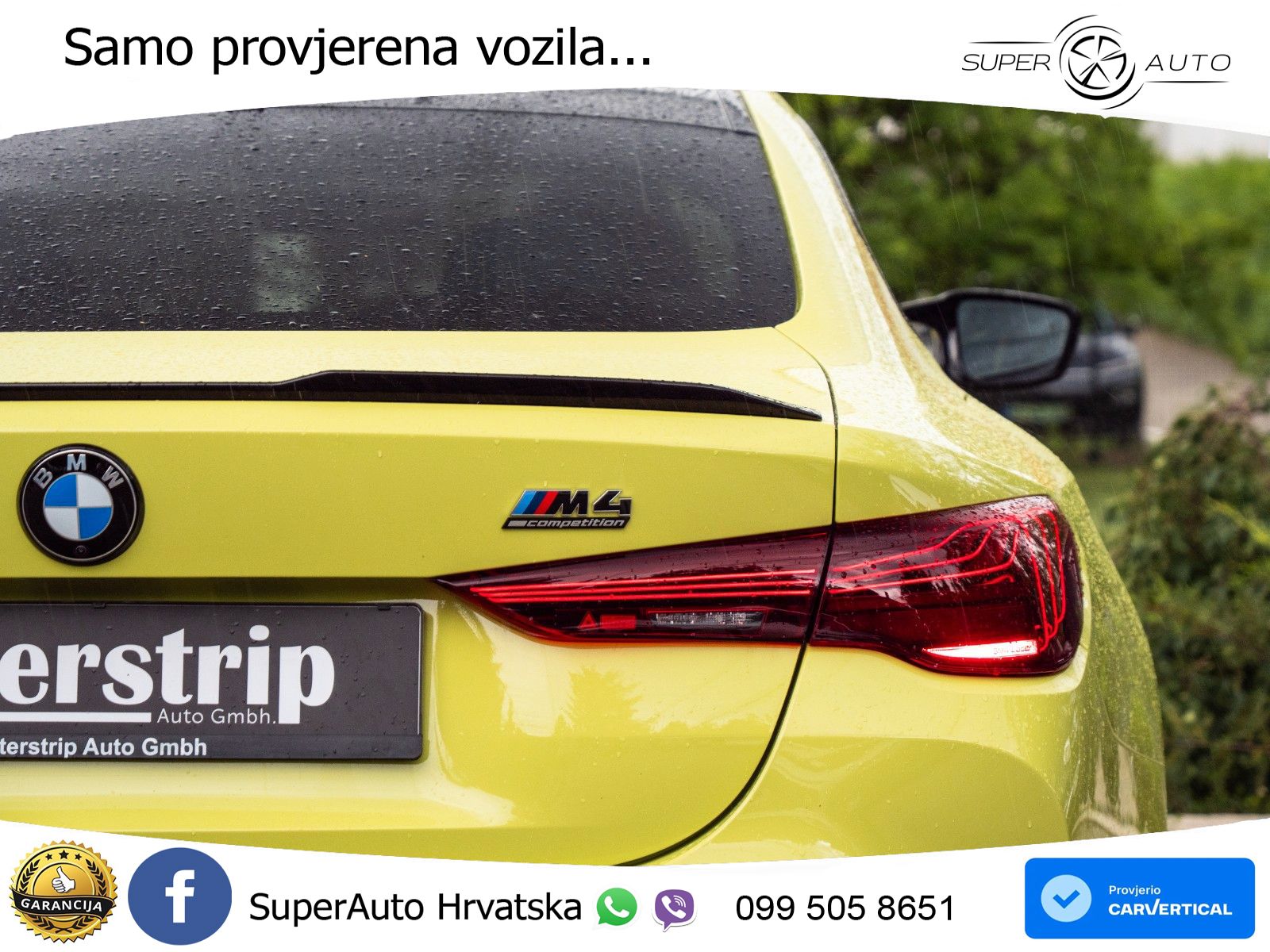 BMW M4 Competition 3.0 (530 KS) xDrive Steptronic LED+GR SJED+ACC