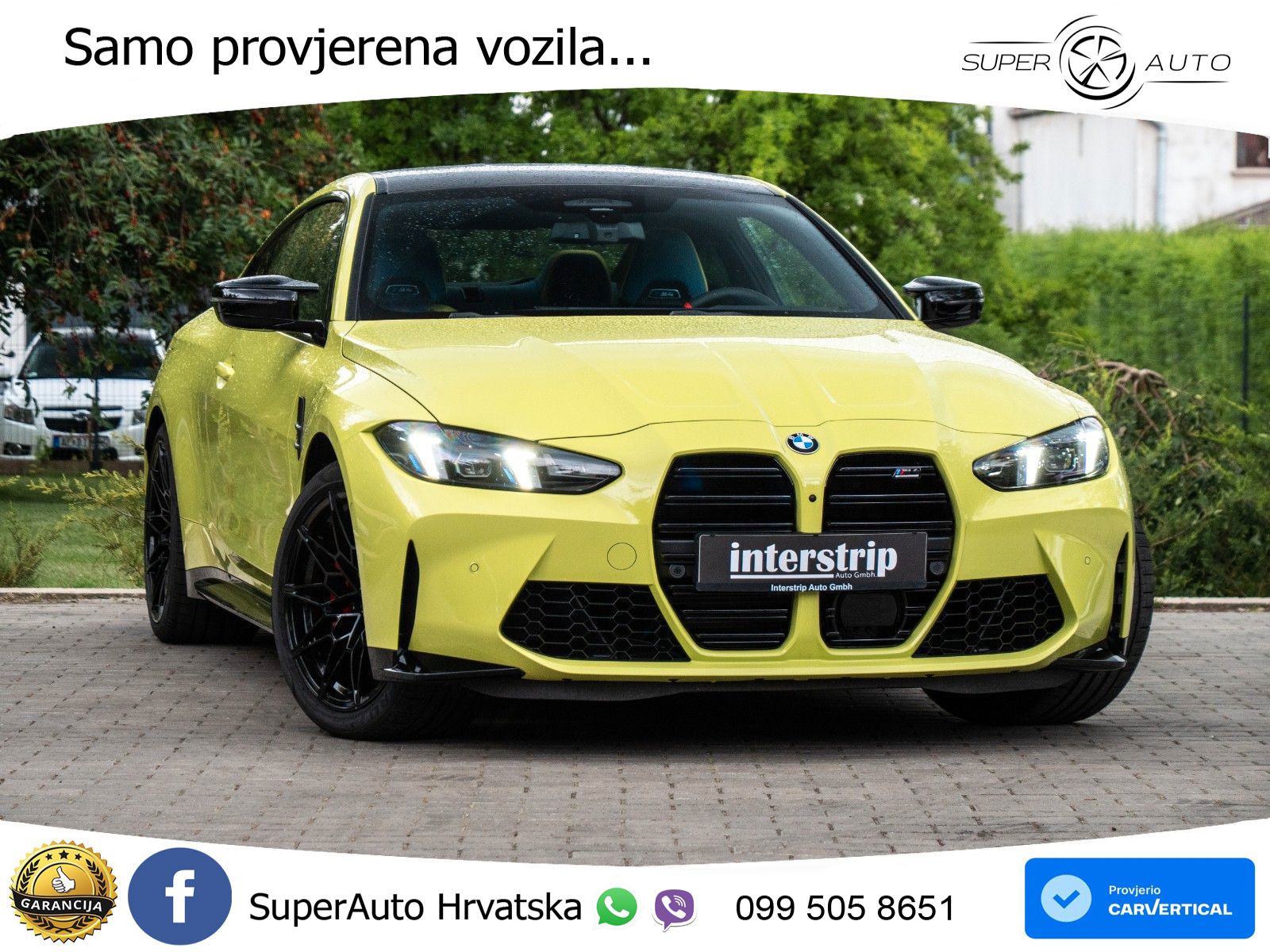 BMW M4 Competition 3.0 (530 KS) xDrive Steptronic LED+GR SJED+ACC