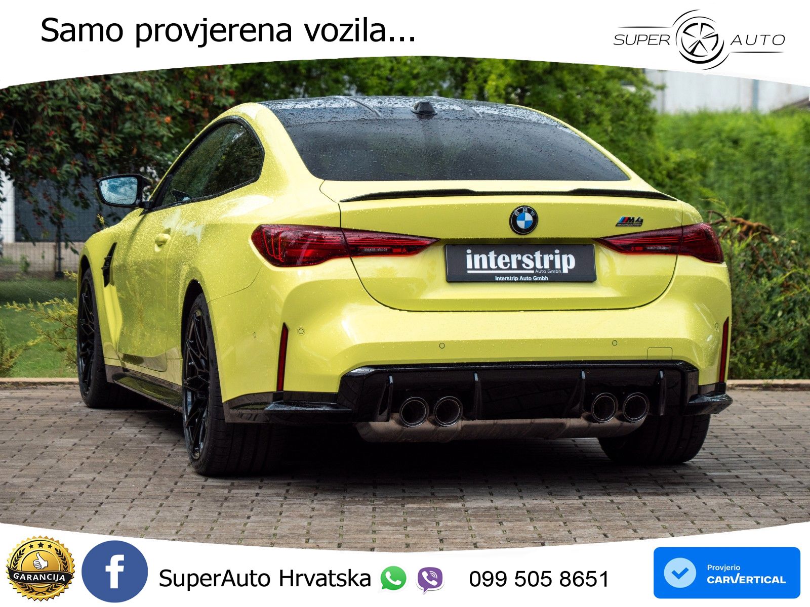 BMW M4 Competition 3.0 (530 KS) xDrive Steptronic LED+GR SJED+ACC