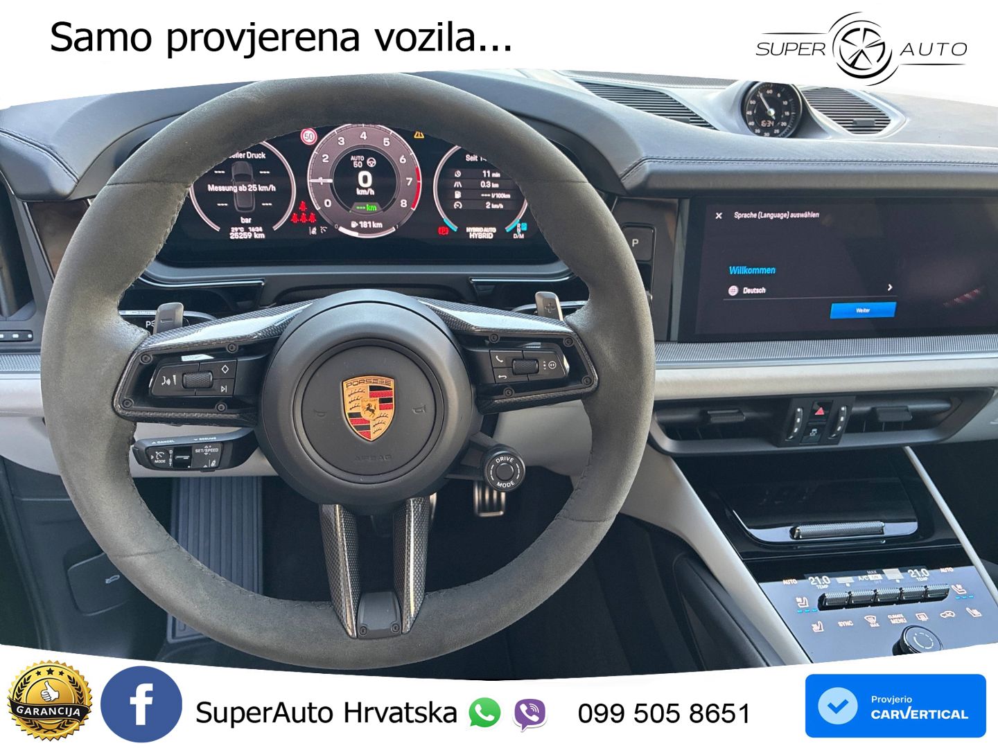 Porsche Cayenne S 3.0 V6 (519 KS) E-Hybrid Tiptronic S