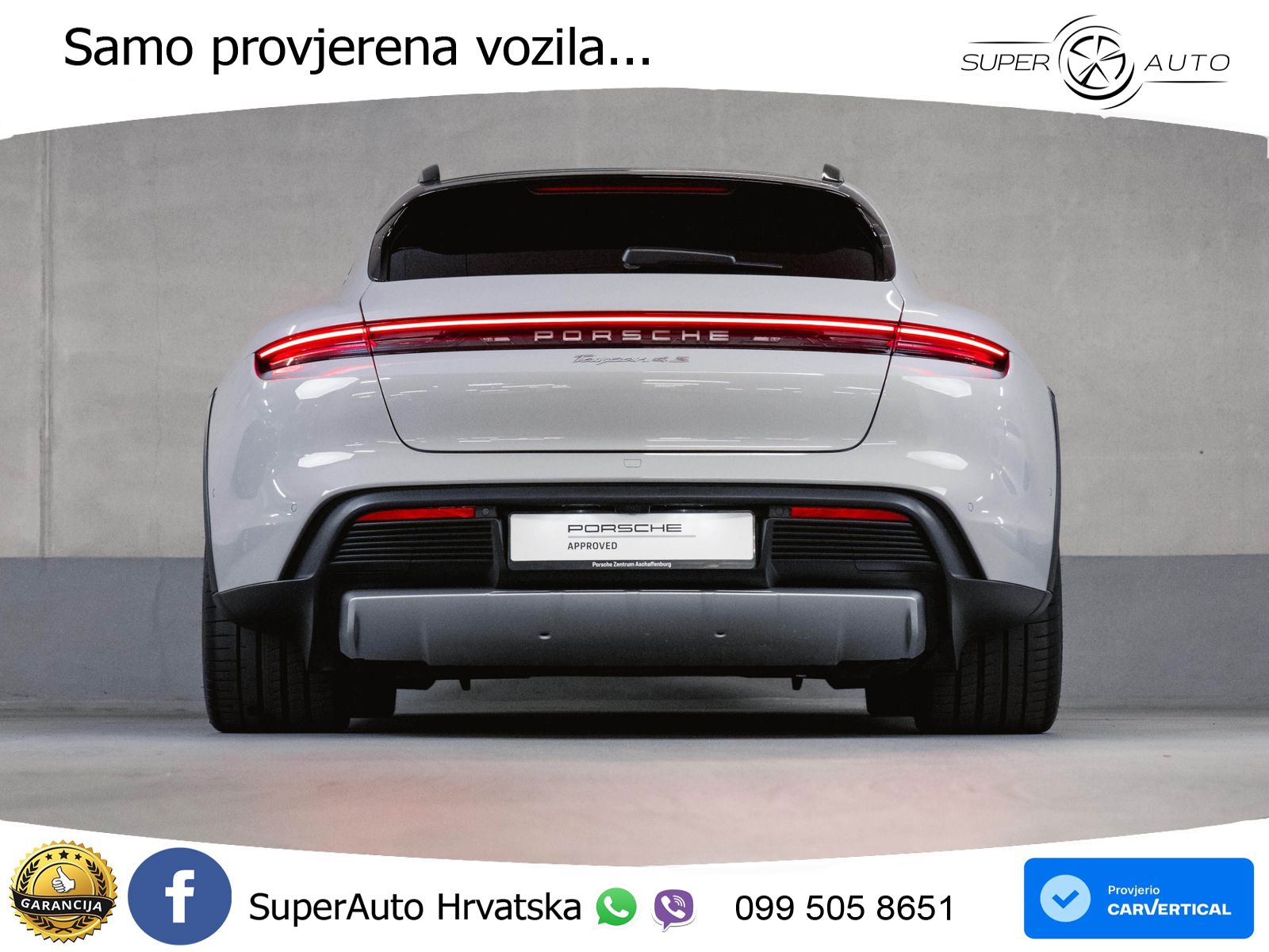 Porsche Taycan Cross Turismo 4S 105 kWh (598 KS)