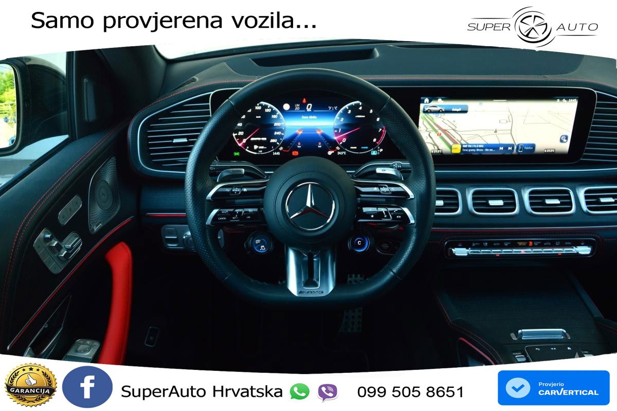 Mercedes AMG GLE Coupe 53 (435 KS) EQ Boost 4MATIC+ AMG SPEEDSHIFT TCT 9G