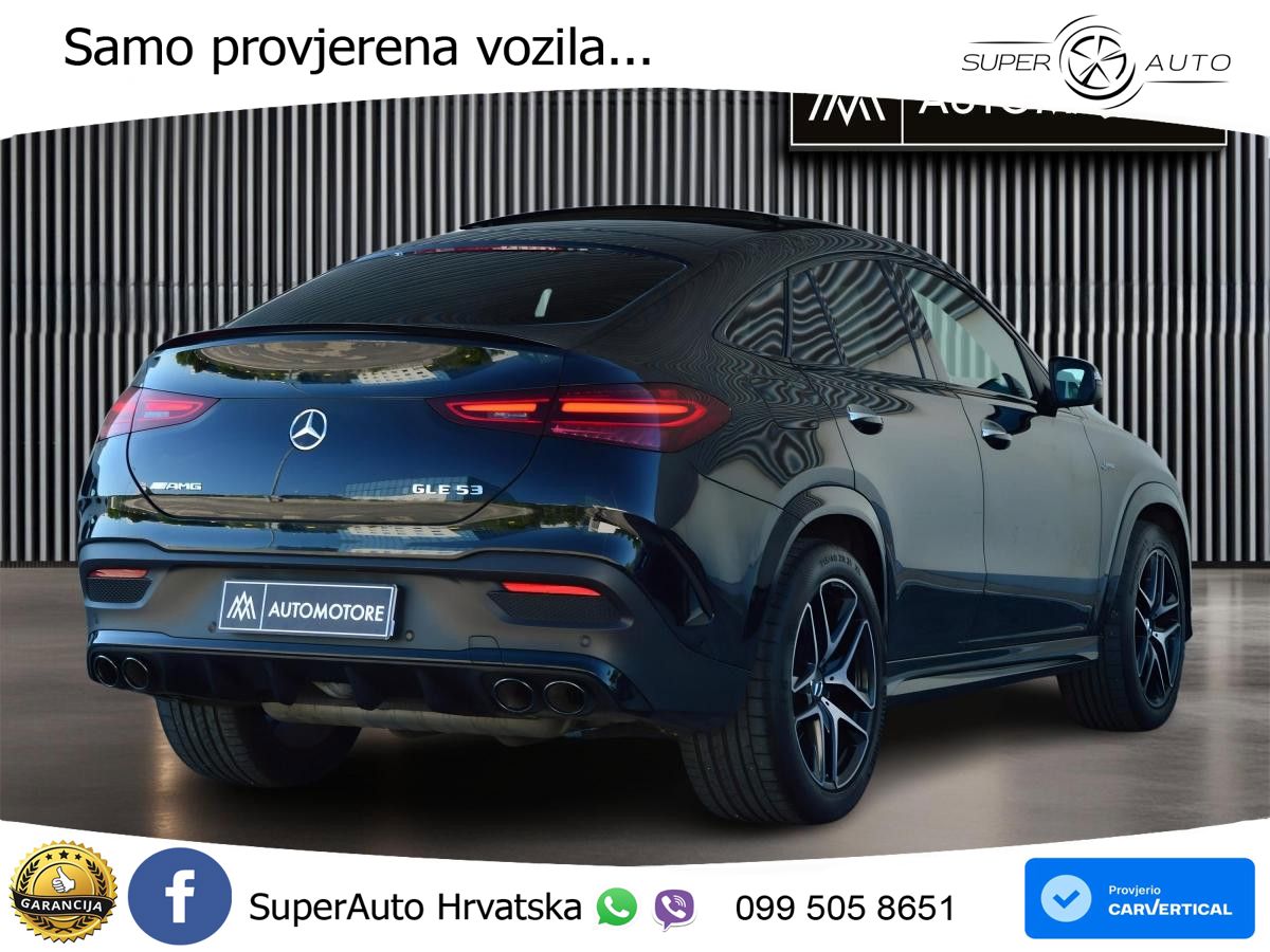 Mercedes AMG GLE Coupe 53 (435 KS) EQ Boost 4MATIC+ AMG SPEEDSHIFT TCT 9G