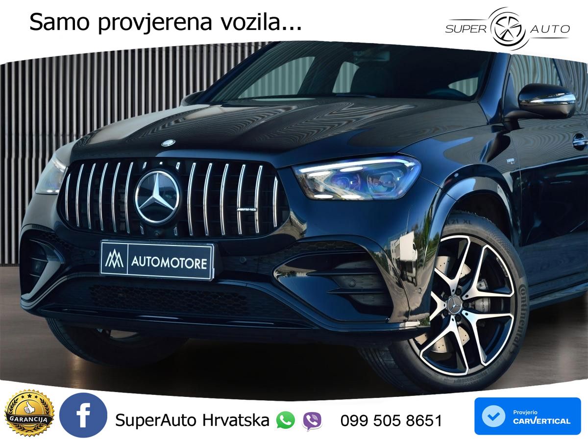 Mercedes AMG GLE Coupe 53 (435 KS) EQ Boost 4MATIC+ AMG SPEEDSHIFT TCT 9G