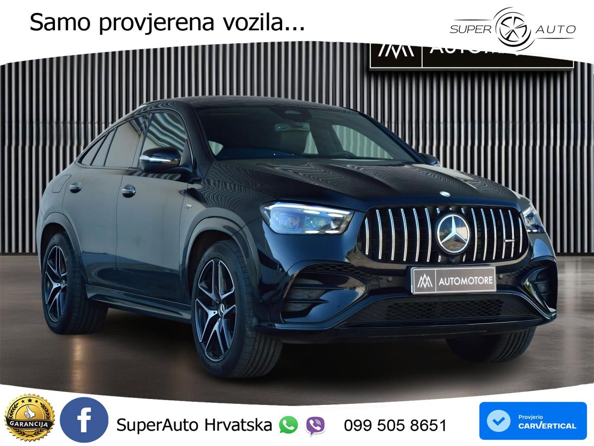Mercedes AMG GLE Coupe 53 (435 KS) EQ Boost 4MATIC+ AMG SPEEDSHIFT TCT 9G