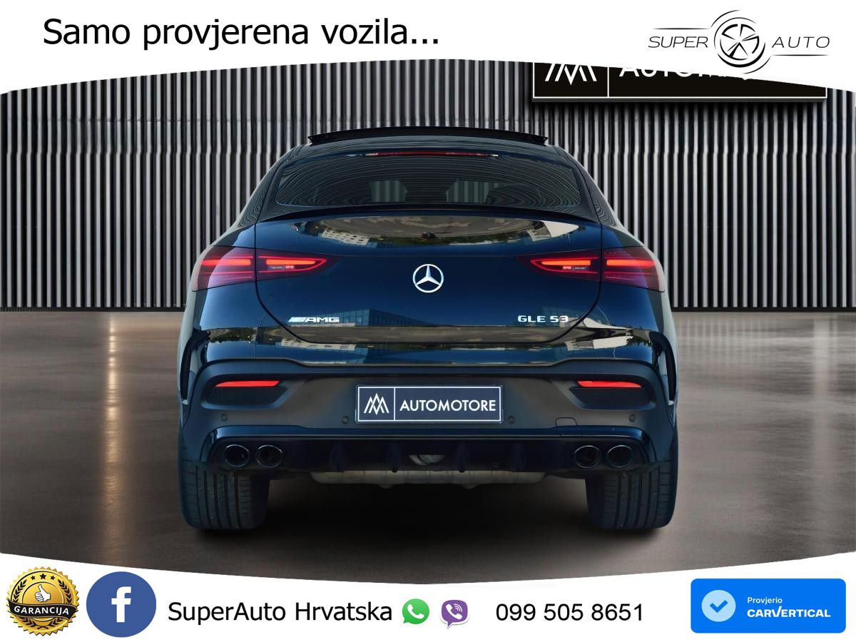 Mercedes AMG GLE Coupe 53 (435 KS) EQ Boost 4MATIC+ AMG SPEEDSHIFT TCT 9G