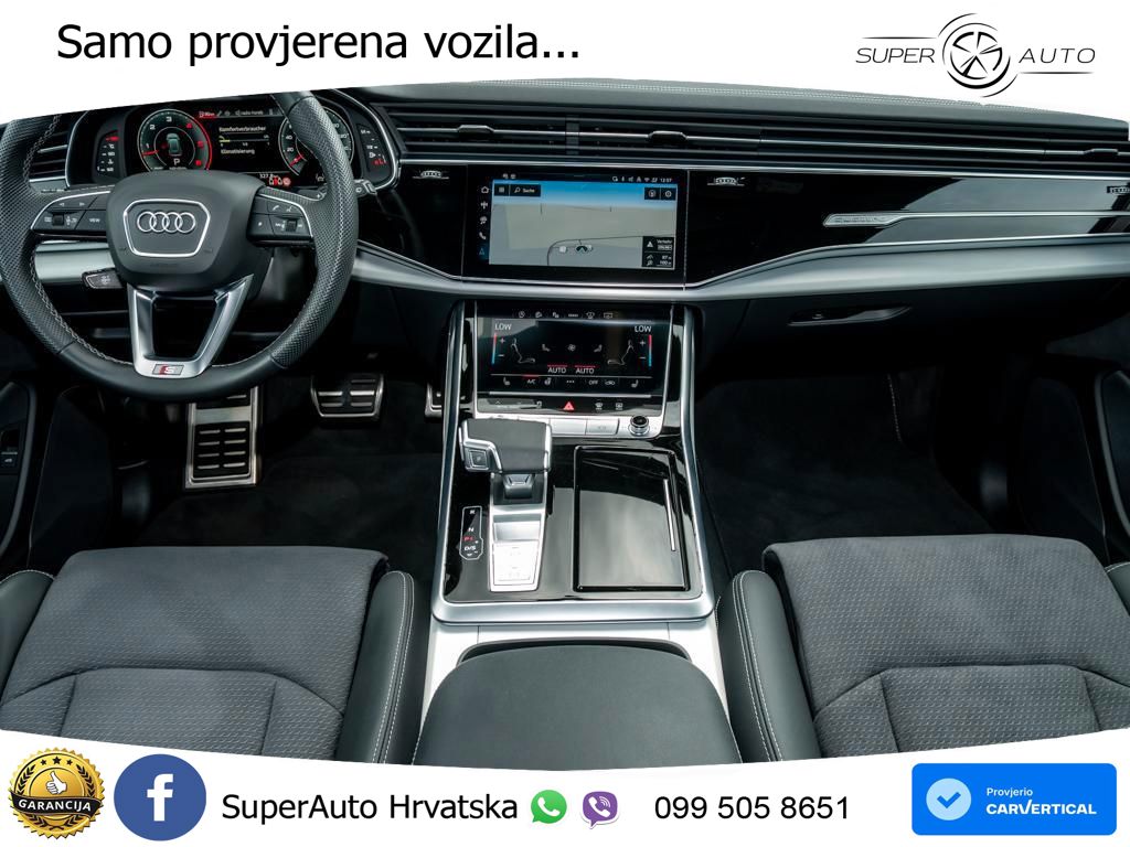 Audi Q8 50 TDI V6 (286 KS) quattro Tiptronic S line LED+GR SJED+ACC